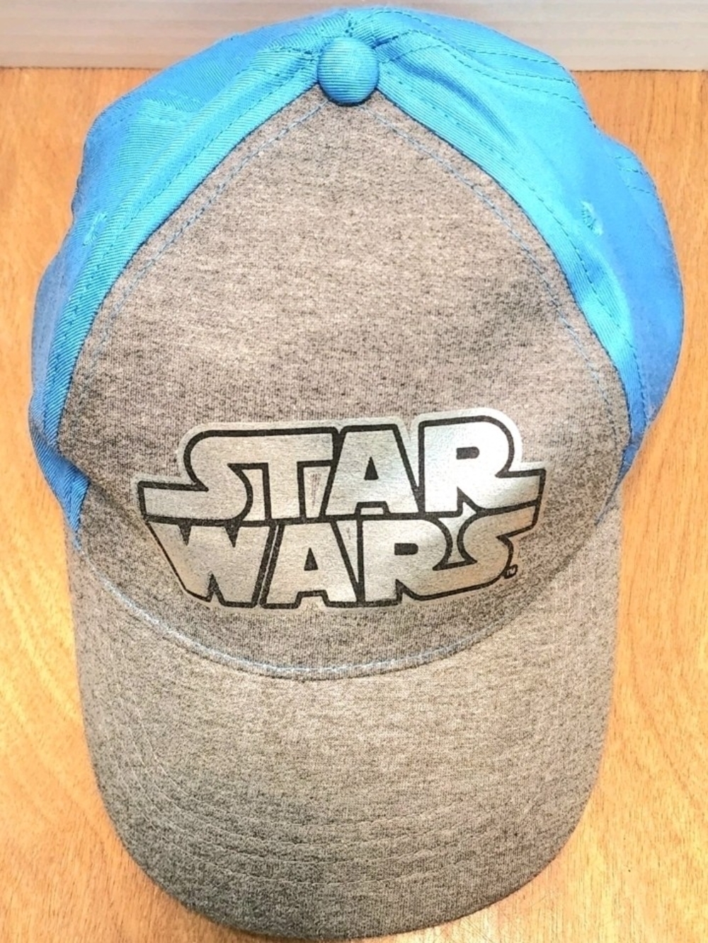 Star Wars Hat Gray Blue Snapback Baseball Cap Berkshire Fashions OSFM Adjustable